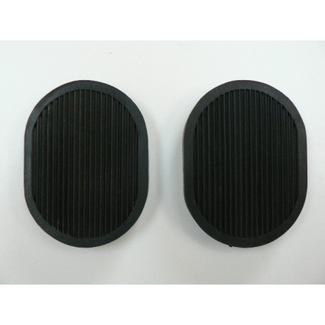 Brake and clutch pedal rubbers - pair